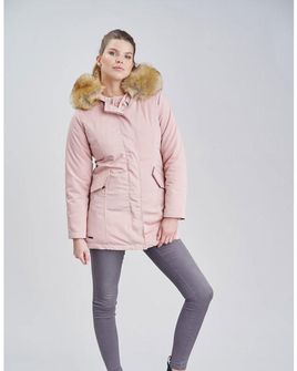 Giacca invernale da donna Marikoo Karmaa con cappuccio, rosa