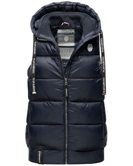 Navahoo KASSIDY Gilet con cappuccio da donna, navy