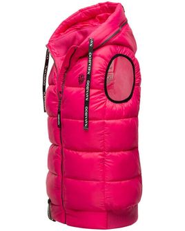 Navahoo KASSIDY Gilet con cappuccio da donna, rosa