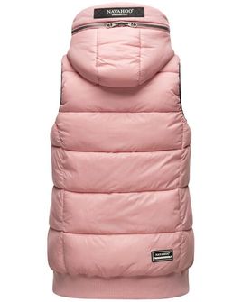 Navahoo KASSIDY Gilet con cappuccio da donna, rosa