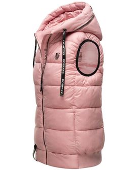 Navahoo KASSIDY Gilet con cappuccio da donna, rosa