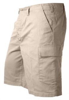 Mil-tec Moleskin pantaloncini Prewash, khaki