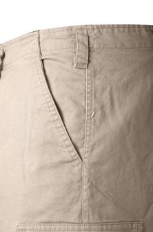 Mil-tec Moleskin pantaloncini Prewash, khaki