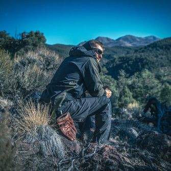 Giacca a vento Helikon-tex Woodsman, verde taiga nero