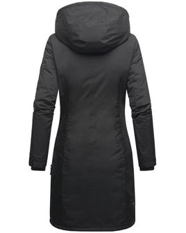 Navahoo LETIZIAA Cappotto invernale da donna con cappuccio, nero