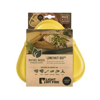 LIGHT MY FIRE LunchKit BIO, giallo