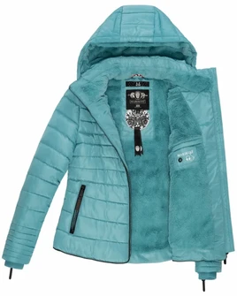 Marikoo Amber, giacca invernale da donna con cappuccio, blu scuro