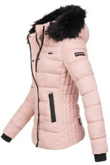 Marikoo Unique Giacca invernale da donna con cappuccio, rosa