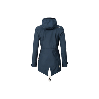 Giacca invernale softshell Marikoo ZIMTZICKE da donna con cappuccio, blu