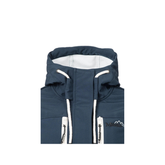 Giacca invernale softshell Marikoo ZIMTZICKE da donna con cappuccio, blu