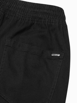 Pantaloni Jogger cargo Ombre da uomo V18 P886, nero