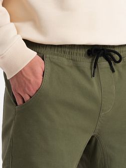 Pantaloni cargo Jogger Ombre da uomo V18 P886, oliva