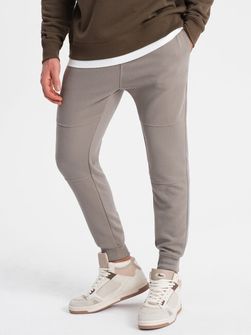 Pantaloni Jogger Ombre da uomo V4, grigio