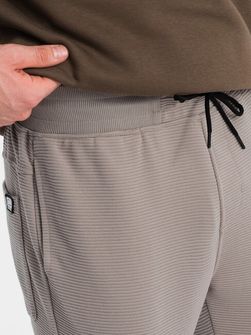 Pantaloni Jogger Ombre da uomo V4, grigio