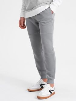Pantaloni Jogger Ombre da uomo V5, grigio