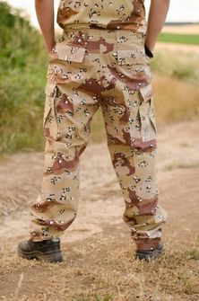 MFH BDU pantaloni da uomo Rip-Stop, deserto 6col