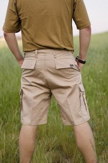 MFH BDU pantaloncini da uomo, khaki