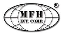 MFH moschettone con chiusura di sicurezza 2 pezzi, oliva, 80x8mm