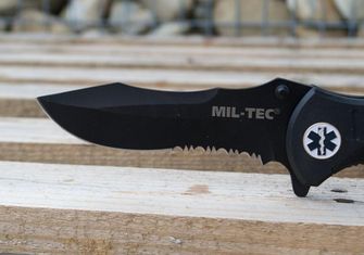 Mil-Tec coltello pieghevole Medical 440/G10, 27,5cm