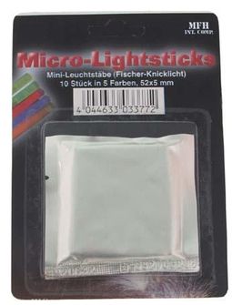 MFH Mini bastoncini luminosi chimici, 5 colori, 10 pezzi
