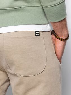 Pantaloni da uomo Ombre P946, beige