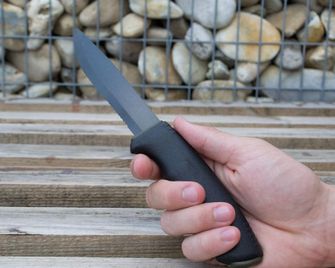 Mora of Sweden Bushcraft SRT, nero