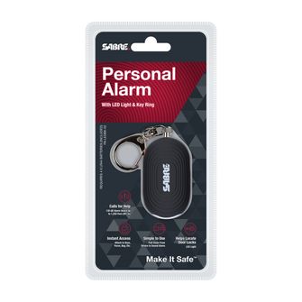 Allarme personale SABRE RED con luce, 130 db