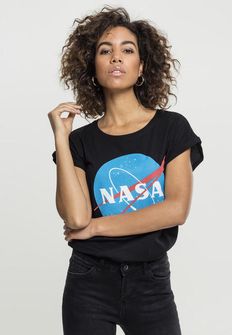 Maglietta NASA da donna Insignia, nera