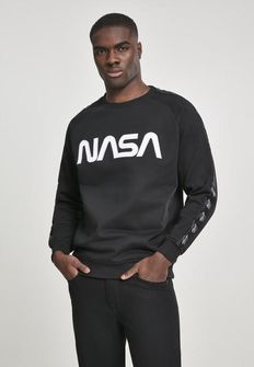 Felpa da uomo NASA Wormlogo Rocket, nero