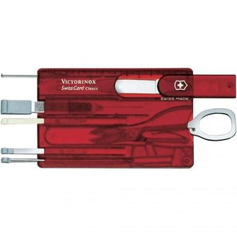 Victorinox SwissCard carta multifunzione 10v1, rossa
