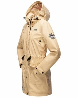 Navahoo Deike giacca invernale da donna con cappuccio, beige