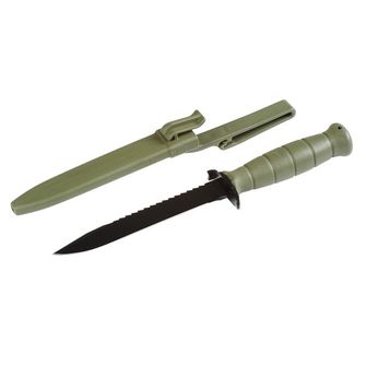 Coltello da battaglia GLOCK FM 81 con sega, verde