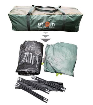 Origin Outdoors Hyggelig Tenda per 2 persone