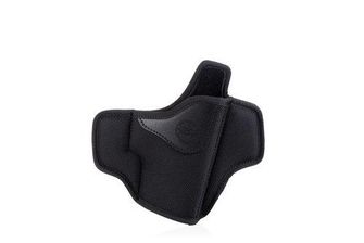 Fondina da cintura Falco Mayer OWB aperta in nylon pancake Glock 19, nero autentico