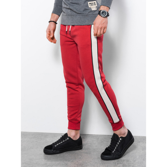 Pantaloni sportivi da uomo Ombre P865 - rosso