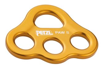 Petzl Piastra di ancoraggio a zampa 1 pezzo, taglia S, oro