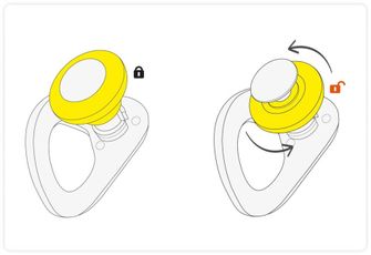 Petzl COEUR PULSE 12 mm rivetto ad espansione smontabile in acciaio inox