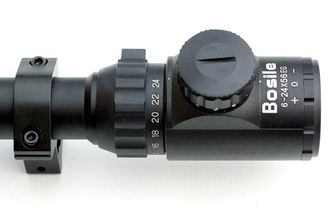 Cannocchiale bosile, 6-24x56EG zoom, nero