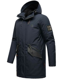 Stone Harbour RAGAAN, giacca invernale da uomo con cappuccio, navy