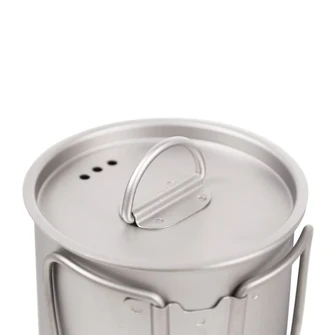 Boccale Silverant Titanium da 350 ml con coperchio