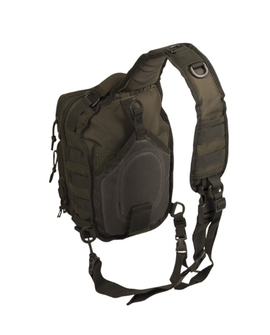 Mil-tec Assault small zaino monospalla, oliva 10L