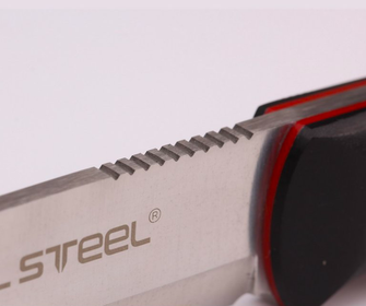 Real Steel coltello Bushcraft II, Nero, 21,9cm