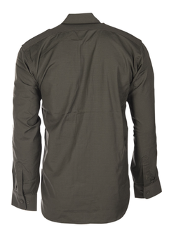 Mil-tec Ripstop camicia a maniche lunghe, oliva