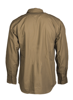 Mil-tec Ripstop camicia a maniche lunghe, coyote