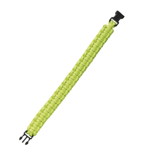 Mil-tec Bracciale in paracord di sopravvivenza 15 mm, verde