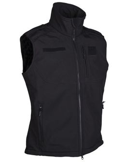 Gilet softshell Mil-tec, nero