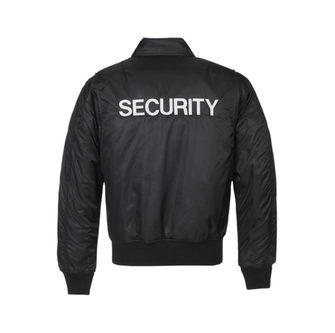 Giacca bomber Brandit CWU Security, nera