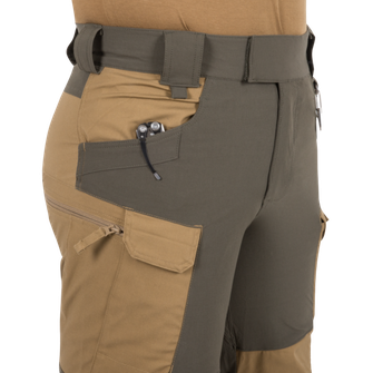 Pantaloni Helikon-Tex Hybrid Outback - DuraCanvas, coyote/nero