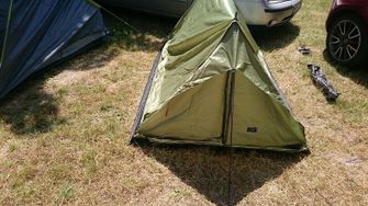 MFH minipack tenda per 2 persone, oliva 213x137x97cm