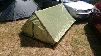 MFH minipack tenda per 2 persone, oliva 213x137x97cm